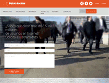 Tablet Screenshot of bigdatamachine.net